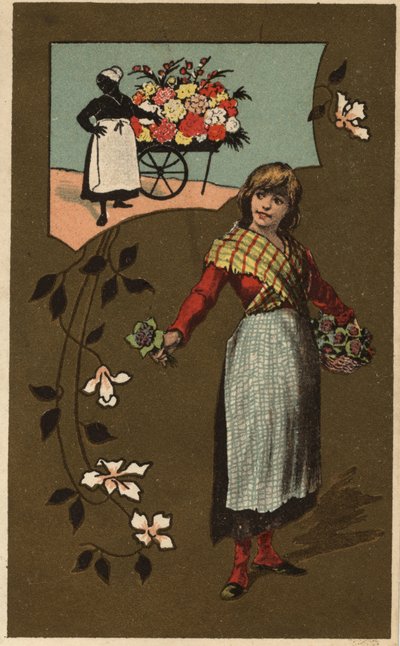 Cromolitografia anónima, finais do século XIX. de Unknown artist