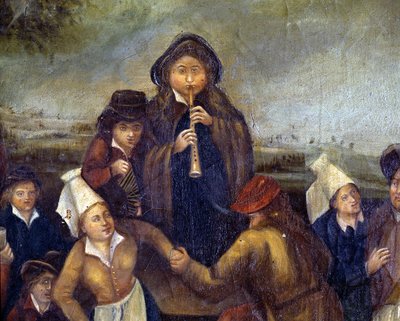 Orquestra de Bolas: flautista de Unknown artist