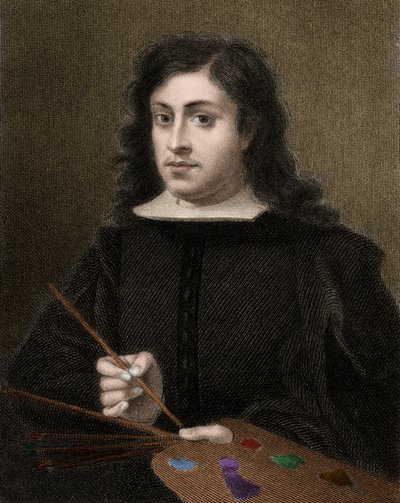 Bartolome Esteban Murillo c161818-1682 - gravura - século XIX de Unknown artist