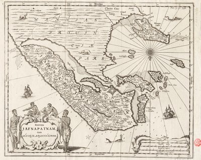 Baía de Bengala, c.1660 (gravura) de Unknown artist