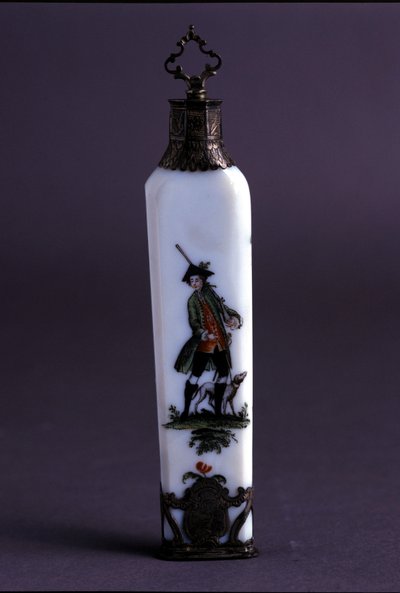 Frasco para perfumes de cerâmica do século XVIII. de Unknown artist