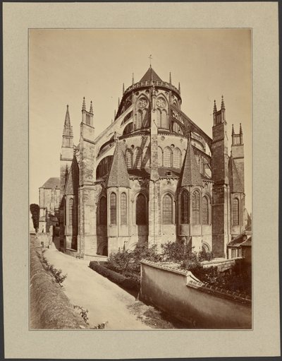 [Catedral de Bourges, abside]. de Unknown artist