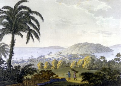 Brasil, vista da cidade de Ilhéus no estado da Bahia de Unknown artist