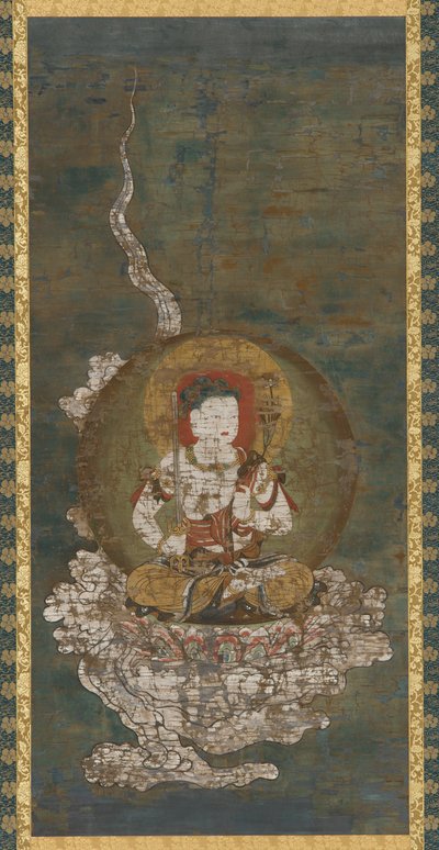 Divindade budista: Gokei Monju (<em>Manjushri</em>) de Unknown artist