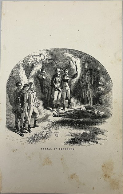 Enterro de Braddock de Unknown artist