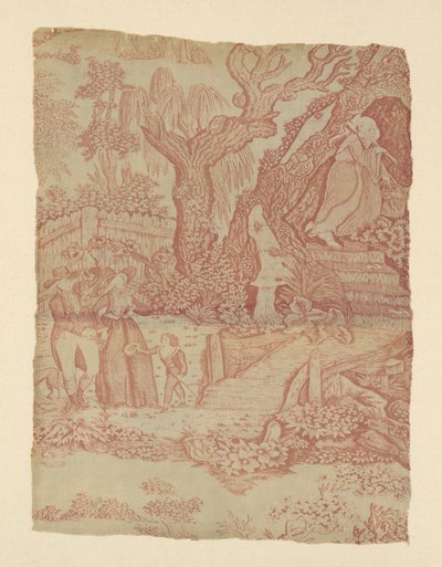 Mudança de estação (tecido para mobiliário) de Unknown artist