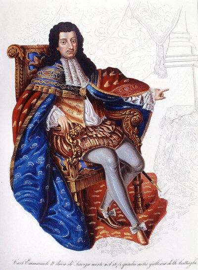 Charles Emmanuel II (1634 - 1675), Duque de Sabóia. de Unknown artist