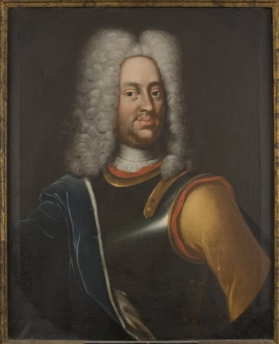 Charles I de Hesse Cassel - Retrato de Charles I (1654-1730), Landgrave de Hesse-Kassel, Anónimo . Óleo sobre tela de Unknown artist