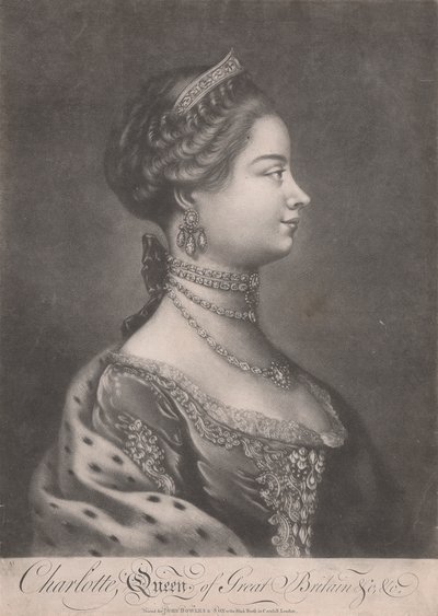 Charlotte, Rainha da Grã-Bretanha de Unknown artist