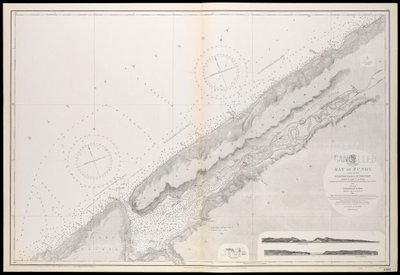 Carta da Nova Escócia, Baía de Fundy, Gullivers Hole até à Baía de St Croix, publicada pela primeira vez em 10 de fevereiro de 1858 de Unknown artist