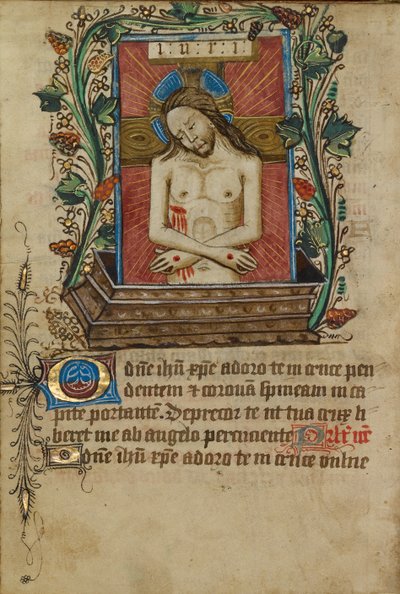 Cristo como homem de dores de Unknown artist