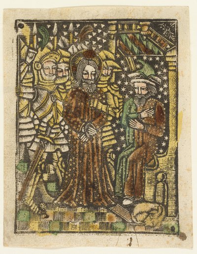 Cristo diante de Anás de Unknown artist