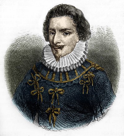 Concino Concini (1575-1617), Marechal de Âncora, aventureiro e político italiano. de Unknown artist