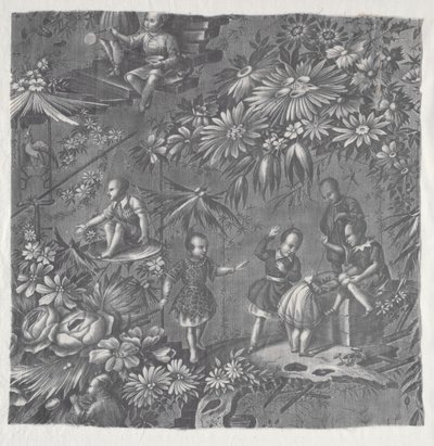 Têxtil Impresso em Cobre de Unknown artist