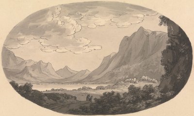 Cumberland Landscape de Unknown artist