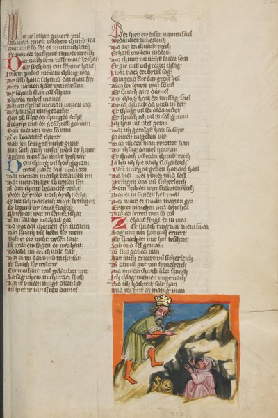 O resgate de Daniel da cova dos leões de Unknown artist