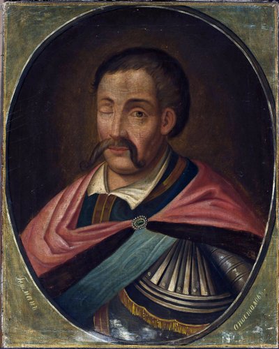 Danylo Apostol - Retrato do Hetman Danylo Apostol (1654-1734), Anónimo. Óleo sobre tela, tamanho: 67x53, Início do 18º cen., Muzeum Narodowe, Varsóvia. de Unknown artist