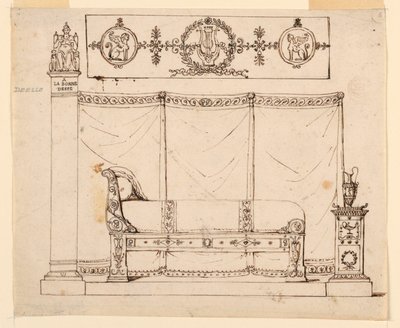 Design para móveis de quarto de Unknown artist