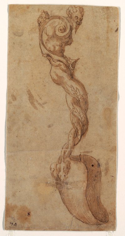Design para uma colher de servir de Unknown artist