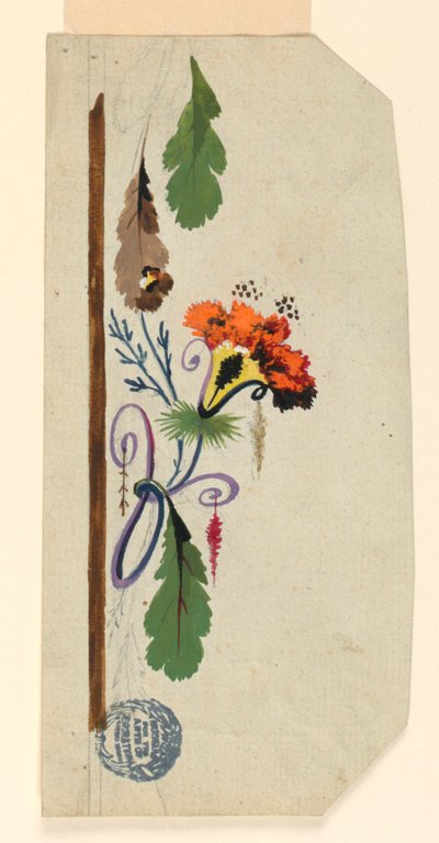 Design para um colete de Unknown artist