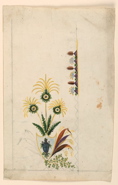 Design para um colete de Unknown artist