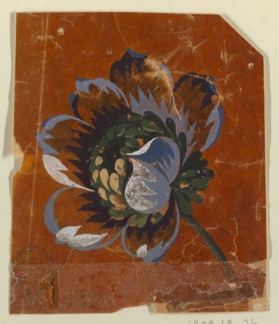 Design para um tecido de Unknown artist