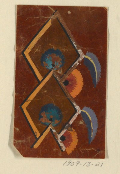 Design para um tecido de Unknown artist