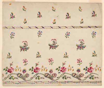 Design para um bordado de Unknown artist