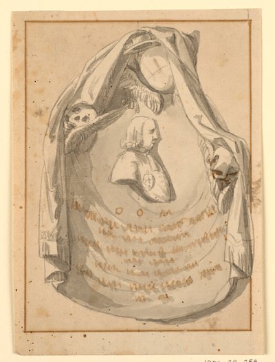 Projeto de um Monumento Sepulcro para um Prelado de Unknown artist