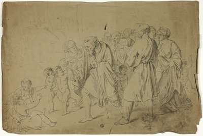 Diógenes à procura de um homem honesto de Unknown artist