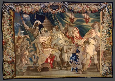 Descoberta do plano para matar César e Cleópatra a partir de A História de César e Cleópatra de Unknown artist