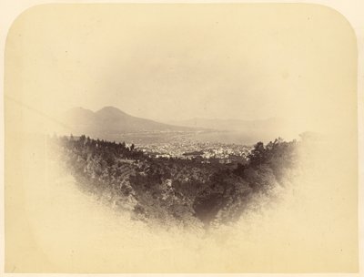 [Vista distante de Nápoles]. de Unknown artist