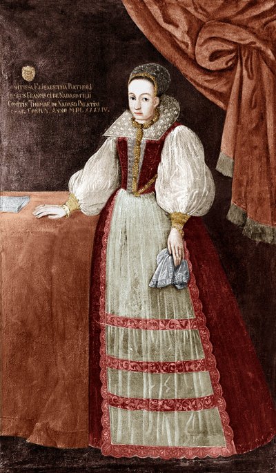 Elizabeth Bathory (óleo sobre tela) de Unknown artist