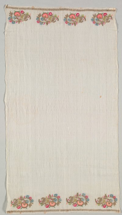 Toalha bordada (Peshkir) de Unknown artist