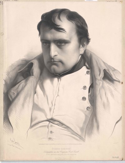 Imperador de França Napoleão I Bonaparte (gravura) de Unknown artist