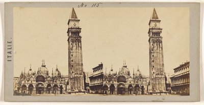 [Conjunto da Praça de São Marcos, Veneza]. de Unknown artist