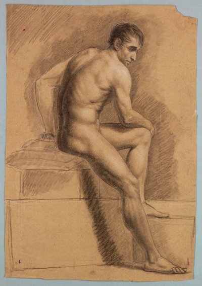 Estudo Figural de Unknown artist