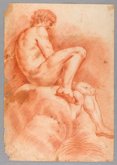Estudo Figural de Unknown artist