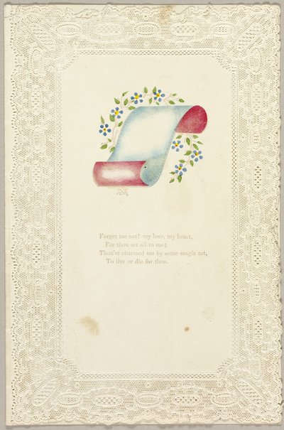 Não me esqueças! (dia dos namorados) de Unknown artist