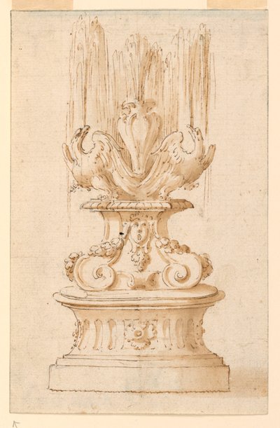 Fonte com duas águias de Unknown artist