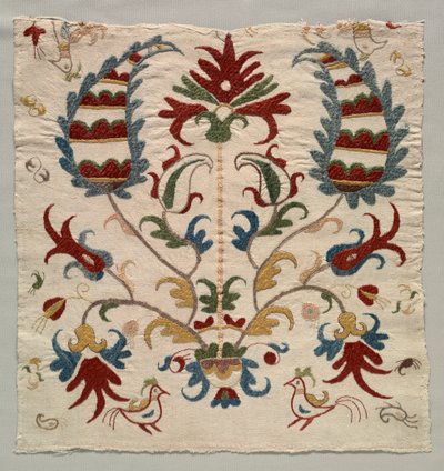 Fragmento de Capa de Almofada ou Painel de Colcha de Unknown artist