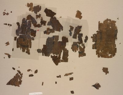 Fragmentos com leões alados em rodelas de Unknown artist
