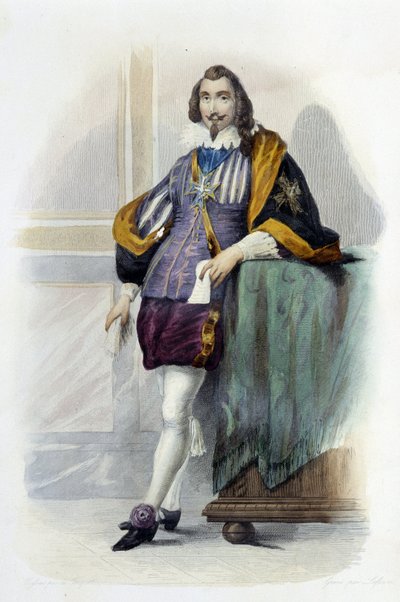 Francois de Bassompierre (Marechal de Bassompierre) (1579-1646) - em "Le Plutarque francais de Unknown artist