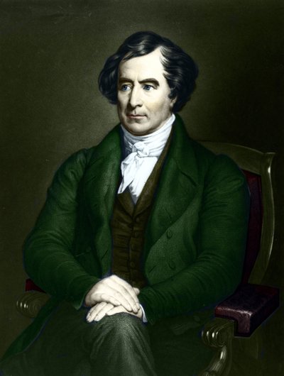 François Arago (1786-1853), astrônomo, físico e político francês. de Unknown artist