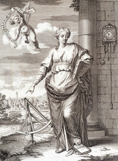 Frontispício de "Efemérides anos 1775-1786", de Eusachio Zanotto de Unknown artist