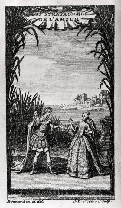 Frontispício de "Les Stratagemes de l