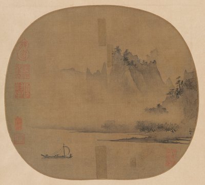 Vela Completa no Rio Misty de Unknown artist