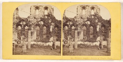 Abadia de Furness. - Interior da casa capitular. de Unknown artist