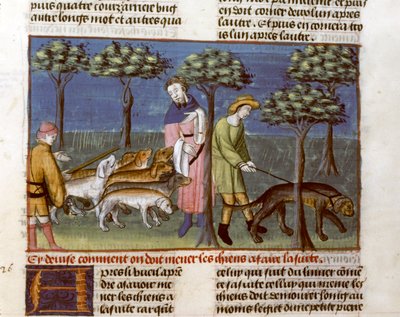 Gaston Phoebus, O Tratado de Caça de Unknown artist