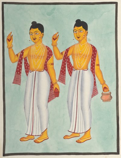 Gaur e Nitai de Unknown artist